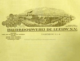 leeuw bier briefhoofd 1937